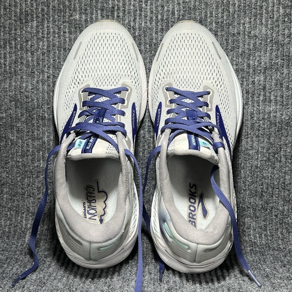 Brooks Adrenaline GTS 22 Women's Size 10.5 Alloy Blue Running Shoes 1203531B045 - Picture 15 of 16
